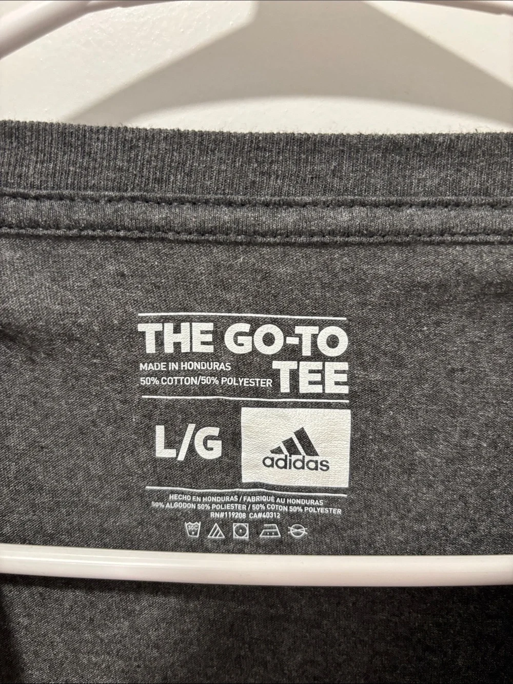 adidas Charcoal T-Shirt with Neon Yellow 'Feed The Grind' Graphic
